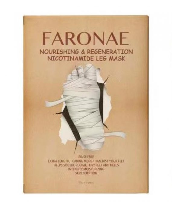 FARONAE NOURISHING & REGENERATION NICOTINAMIDE LEG MASK (5 piece)